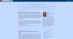 Desktop Screenshot of navybluecougar.blogspot.com
