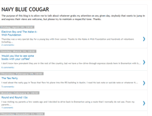 Tablet Screenshot of navybluecougar.blogspot.com