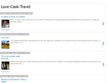 Tablet Screenshot of lovecooktravel.blogspot.com