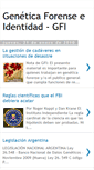 Mobile Screenshot of geneticaforenseeidentidad.blogspot.com