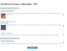 Tablet Screenshot of geneticaforenseeidentidad.blogspot.com