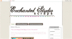 Desktop Screenshot of enchantedstudioscraps.blogspot.com