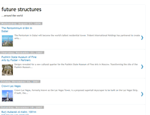 Tablet Screenshot of futurestructures.blogspot.com