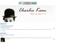 Tablet Screenshot of charliekoon.blogspot.com