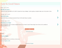 Tablet Screenshot of feelssogoodfitness.blogspot.com