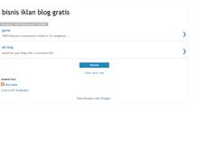 Tablet Screenshot of bisnis-iklan-blog-gratis.blogspot.com