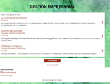 Tablet Screenshot of gestionnoche.blogspot.com