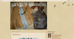 Desktop Screenshot of lilyvidedressing.blogspot.com
