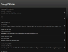 Tablet Screenshot of cbilham.blogspot.com