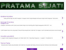 Tablet Screenshot of pratamasejati.blogspot.com