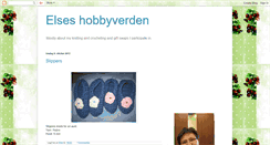 Desktop Screenshot of elseshobbyverden.blogspot.com