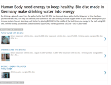 Tablet Screenshot of biodisc-therapy.blogspot.com