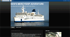 Desktop Screenshot of kensmercyshipadventure.blogspot.com