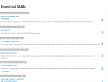 Tablet Screenshot of e-ssential-skills.blogspot.com