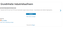 Tablet Screenshot of industriekaufmann.blogspot.com