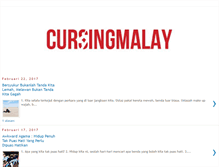 Tablet Screenshot of cursingmalay.blogspot.com