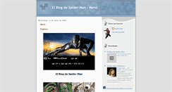 Desktop Screenshot of elblogdespider-manmenu.blogspot.com