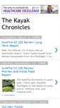 Mobile Screenshot of kayakchronicles.blogspot.com