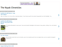 Tablet Screenshot of kayakchronicles.blogspot.com