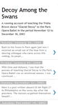 Mobile Screenshot of decoyamongtheswans.blogspot.com