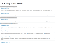 Tablet Screenshot of littlegrayschoolhouse.blogspot.com