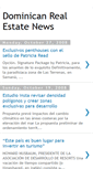 Mobile Screenshot of dominicanrealestatenews.blogspot.com