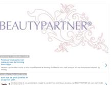 Tablet Screenshot of beautypartner.blogspot.com