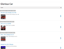 Tablet Screenshot of glorious-car.blogspot.com