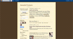 Desktop Screenshot of amandaformaro.blogspot.com