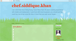 Desktop Screenshot of chefsiddiquecooking.blogspot.com