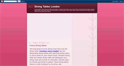 Desktop Screenshot of dining-tables-london.blogspot.com