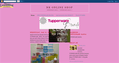 Desktop Screenshot of nronlineshop.blogspot.com