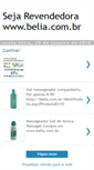 Mobile Screenshot of beliacosmeticos.blogspot.com