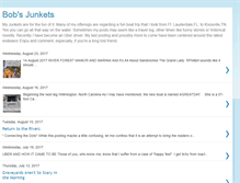 Tablet Screenshot of bobsjunkets.blogspot.com