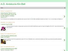 Tablet Screenshot of andaluciakinball.blogspot.com