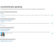 Tablet Screenshot of constitutionallyspeakingsa.blogspot.com