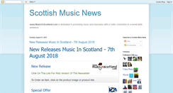 Desktop Screenshot of musicinscotland.blogspot.com