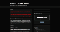 Desktop Screenshot of ceritakomedi.blogspot.com