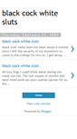 Mobile Screenshot of black-cock-white-sluts.blogspot.com