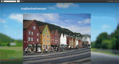 Desktop Screenshot of majkenhelmersen.blogspot.com