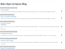 Tablet Screenshot of openscripture.blogspot.com