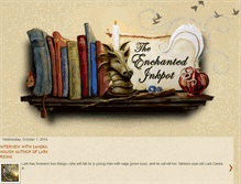 Tablet Screenshot of enchantedinkpot.blogspot.com