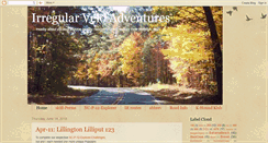 Desktop Screenshot of irregularveloadventures.blogspot.com