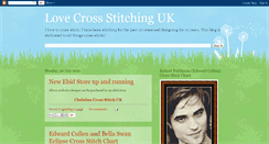 Desktop Screenshot of love-cross-stitching-uk.blogspot.com