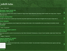 Tablet Screenshot of julkiflilubis.blogspot.com