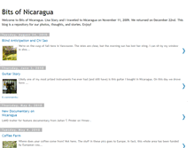 Tablet Screenshot of bitsofnicaragua.blogspot.com