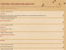 Tablet Screenshot of centrodharmatradicion.blogspot.com