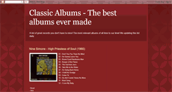 Desktop Screenshot of classic-albums.blogspot.com