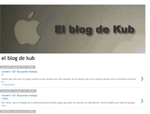 Tablet Screenshot of blogdekub.blogspot.com