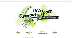 Desktop Screenshot of discreativespace.blogspot.com